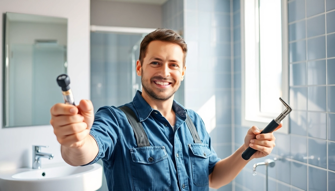 Professioneller Installateur kümmert sich um Sanitärprobleme mit herausragendem installateur notdienst.