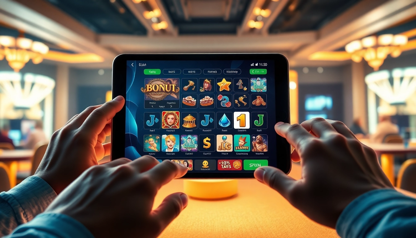 Entdecken Sie die beste Online Casino App für Echtgeldspiele in Deutschland mit ansprechenden Grafiken und spannenden Funktionen.